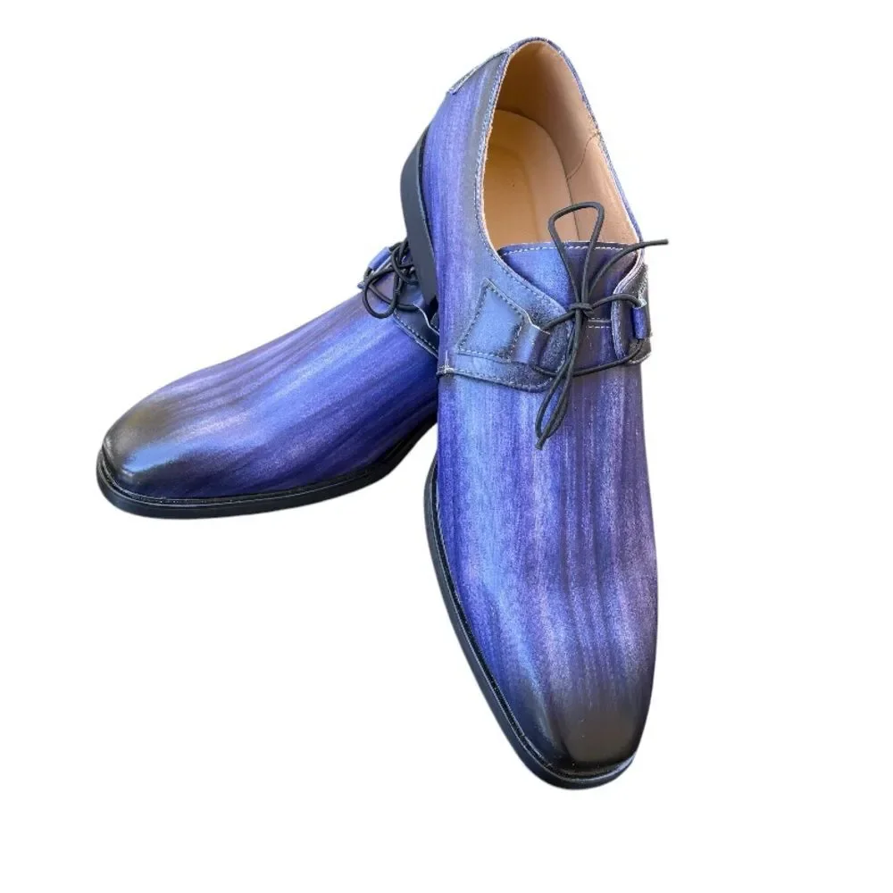 NEW Pointed Toe Oxford Dress Shoe Derby Special Occasion Wedding Formal Event